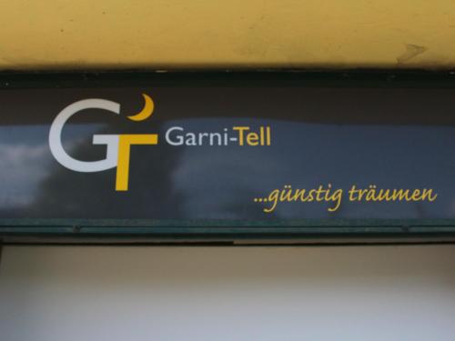 A planta de Hotel Garni-Tell
