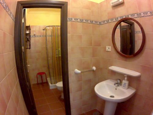 Ванна кімната в Refugio El Hornillo