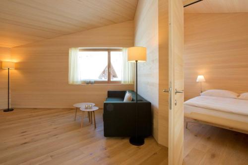 Posteľ alebo postele v izbe v ubytovaní WarthsAp Apartmenthaus