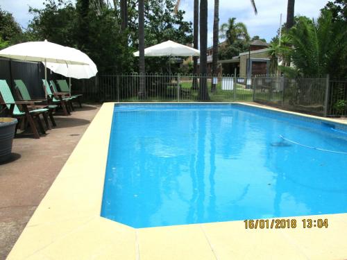 
The swimming pool at or near Cronulla Motor Inn
