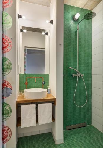 Hotel Röhrlにあるバスルーム