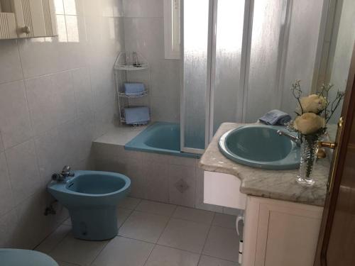 A bathroom at Casa playa el Torreon