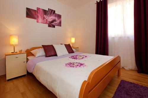 Postel nebo postele na pokoji v ubytování House Ivan