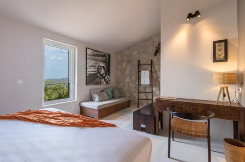 Postel nebo postele na pokoji v ubytování NINON Dubrovnik - Adults Only