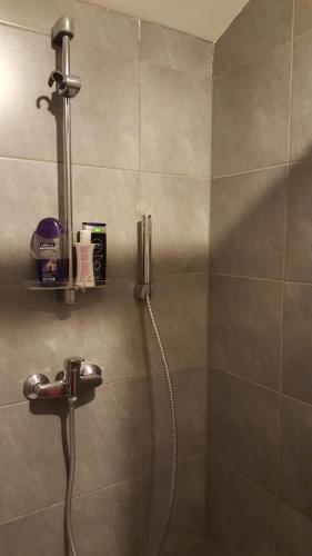 doccia con tubo in bagno di Au Fond des Rys a Grez-Doiceau