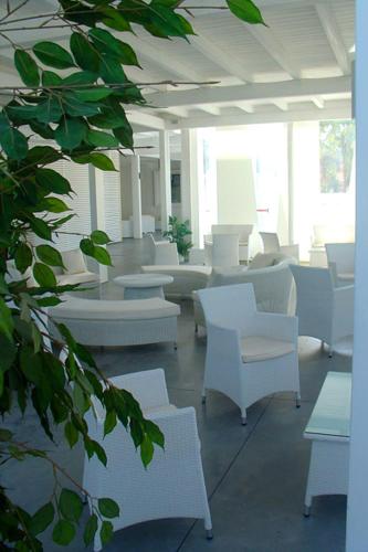 Χώρος καθιστικού στο Hotel La Terrazza