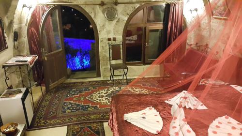 Posezení v ubytování Kapadokya Ihlara Konakları Otel Antik Konaklar