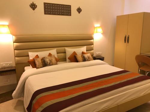 מיטה או מיטות בחדר ב-Bed n Oats