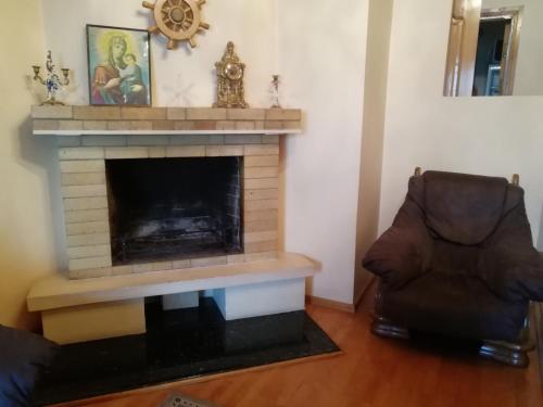 Χώρος καθιστικού στο Apartment Georgy