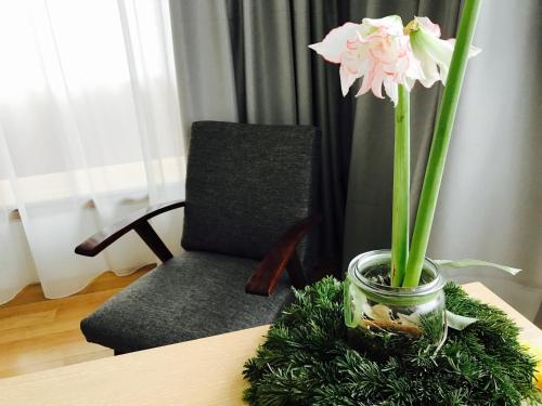 Χώρος καθιστικού στο Design Apartment in Park