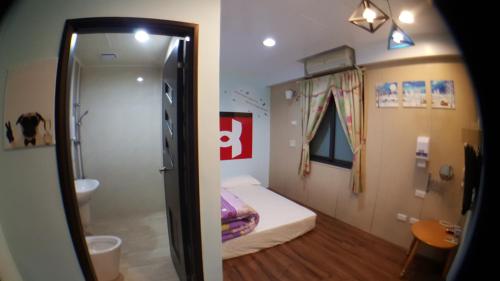 Koupelna v ubytování 龍園旅館Long Yuan Hotel
