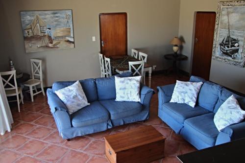 Zona de estar de Walkerbay Accommodation