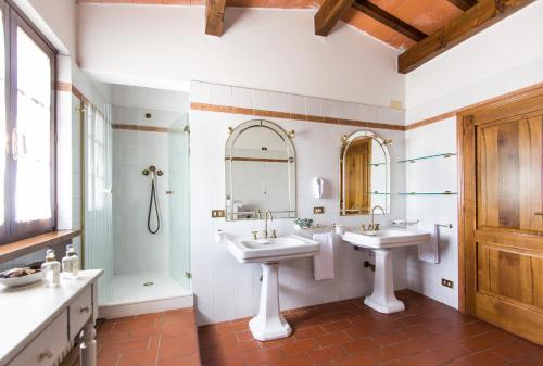 Koupelna v ubytování La Locanda Di Filo