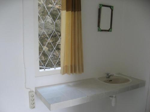 Et badeværelse på Manta Manta Guesthouse