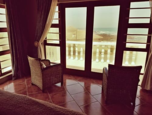 Zona de estar de Walkerbay Accommodation