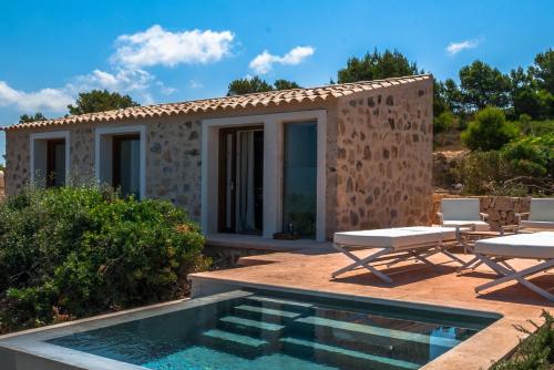 The swimming pool at or close to Cap Rocat, a Small Luxury Hotel of the World