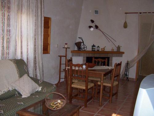 Posezení v ubytování El Mirador de Gebas