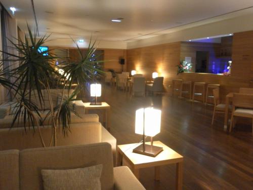 
The lounge or bar area at INATEL Graciosa
