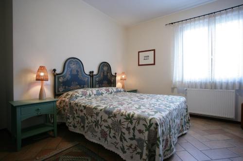 Posteľ alebo postele v izbe v ubytovaní Agriturismo Grillo Iole Winery