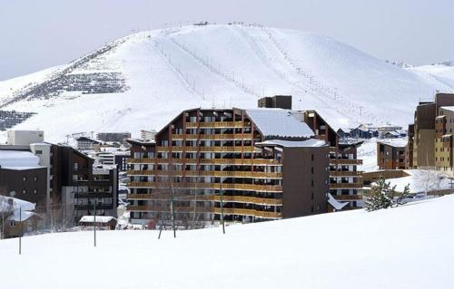 Résidence Les Mélèzes en invierno