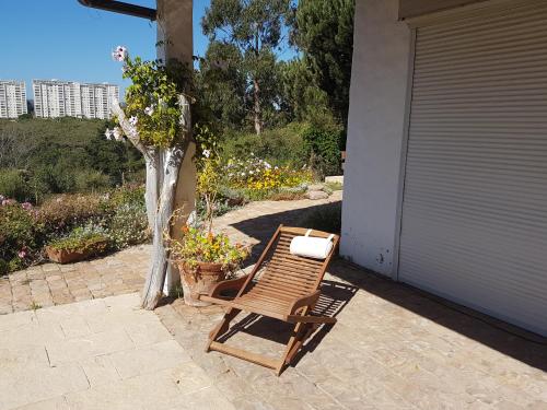 Κήπος έξω από το Casa Algarrobo Chile
