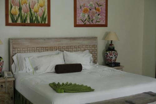 Кровать или кровати в номере Villa Bonita Les Terrasses