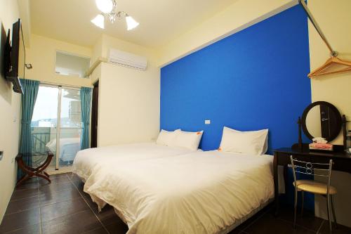 Cama o camas de una habitación en Trip Village-Taitung Trip