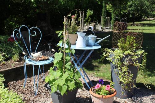 Un jardín fuera de Gîte au centre de l'alsace