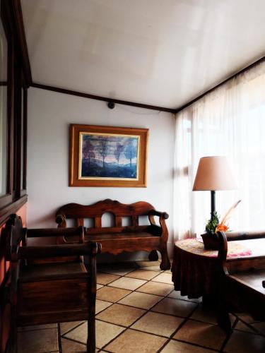 Ruang duduk di Hotel Pacande B&B