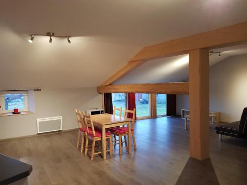 Χώρος καθιστικού στο Chez Pitch & Marina