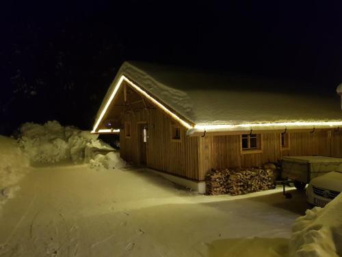 Το Wildererhütte Chalet Helmut τον χειμώνα