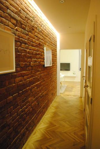 TV a/nebo společenská místnost v ubytování Apartments Centre in Style