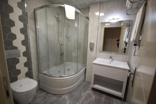 Koupelna v ubytování Ankara Gold Hotel