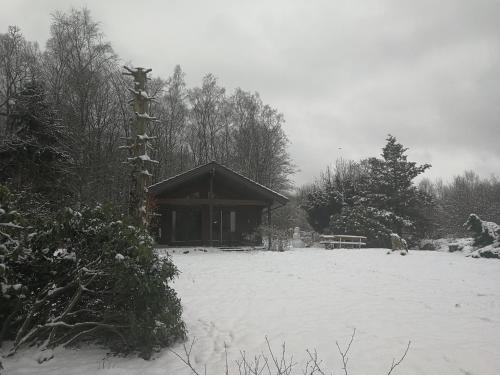 冬のPusterummet, Klåverödの様子