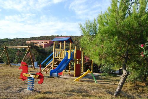Children's play area at Camping Tonnara