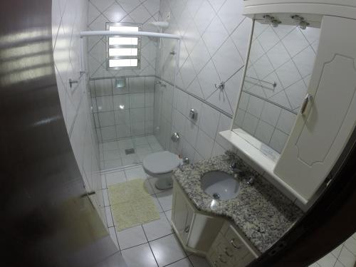 Kylpyhuone majoituspaikassa Casa Área Central