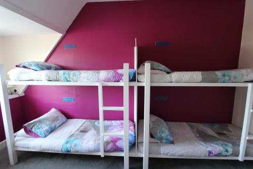 Ένα ή περισσότερα κρεβάτια σε δωμάτιο στο Pitlochry Backpackers