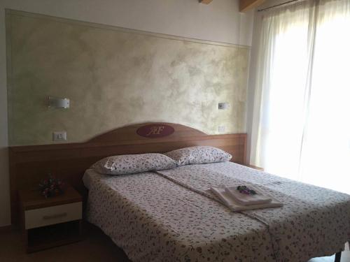 Katil atau katil-katil dalam bilik di Agriturismo Al Franet