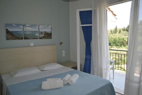 Postel nebo postele na pokoji v ubytování Hotel Helios Splendid