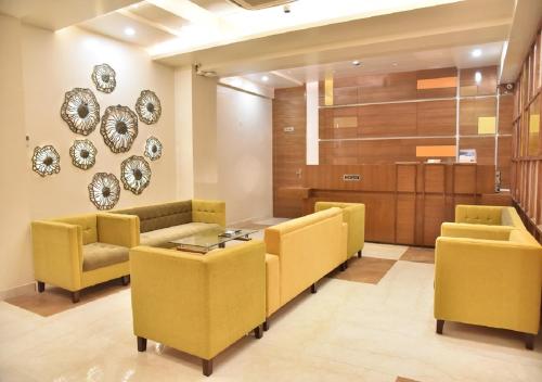 Posezení v ubytování Hotel Rk Grand