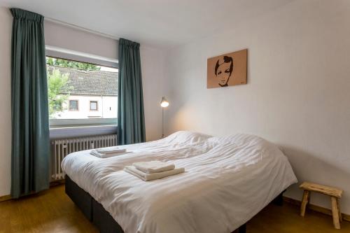 Postel nebo postele na pokoji v ubytování Pure Eifel