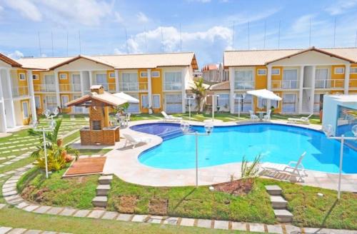 Bazén v ubytování apartamento monte hebron nebo v jeho okolí