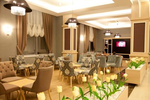 Area soggiorno di Merve Sun Hotel & SPA