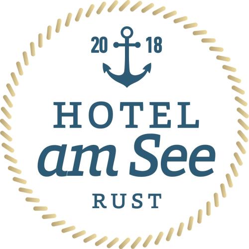 Hotel am See Rustに飾ってある許可証、賞状、看板またはその他の書類