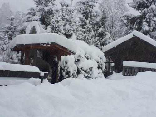 L'établissement Appartements Margit en hiver
