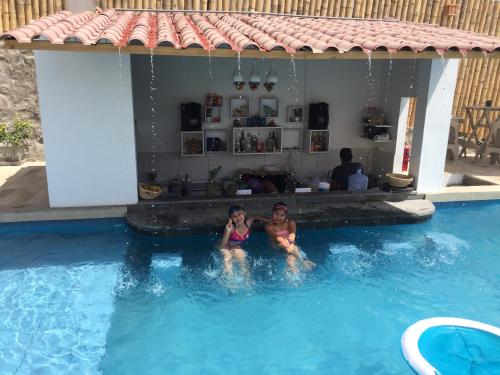 Bassein majutusasutuses Ecocamp Huacachina või selle lähedal