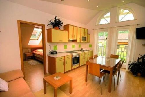 Η κουζίνα ή μικρή κουζίνα στο Apartment Tinček
