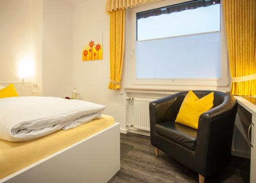 Letto o letti in una camera di Landhaus Florian