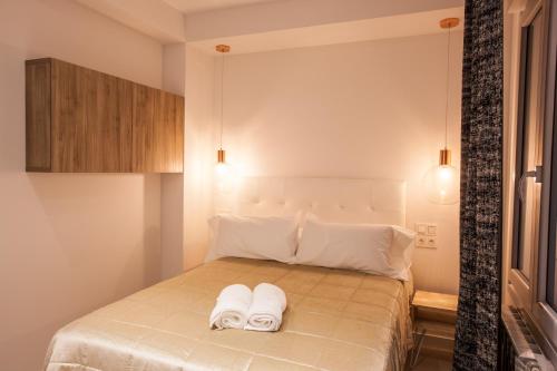 Postel nebo postele na pokoji v ubytování Baps Apartaments 2