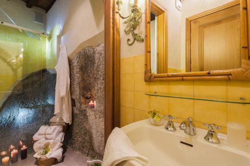 Kylpyhuone majoituspaikassa Belvedere